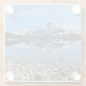 セントメアリー湖 ガラスコースター (裏面)