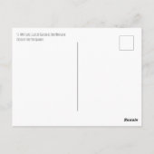 セントメアリー湖 ポストカード (裏面)