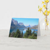 セントメアリ湖 カード (黄色い花)