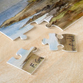 セントメリーズライトハウスウィットリーベイノースイーストイングランド ジグソーパズル (側面)