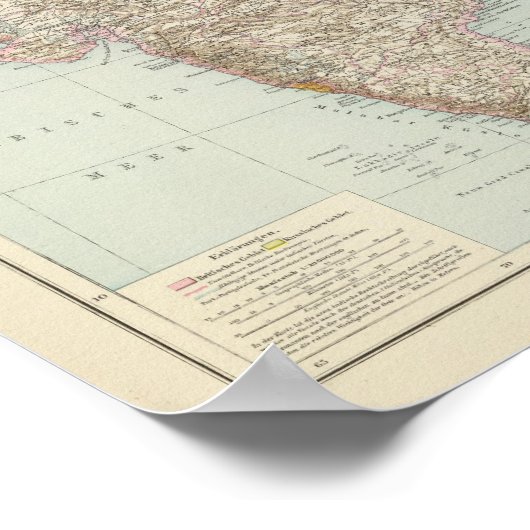 セントラシアン,オスティンディエン – 中央および南アジア ポスター (角)