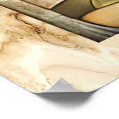 セントラファエルアルチャンエルアンジェルカトリック聖人 ポスター (角)