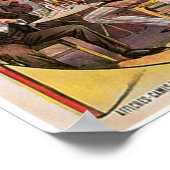 セントラファエルクインシーナヴィンテージワインアンドアート ポスター (角)