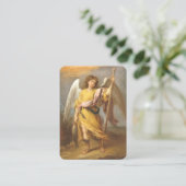 セントラファエルザアーチャンゲル祈りの言葉カード 名刺 (スタンド正面)