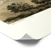 セントラリア， ILパノラママップ – 1867 ポスター (角)