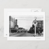 セントラリアWA通りシーンタウンビュー写真 ポストカード (正面/裏面)