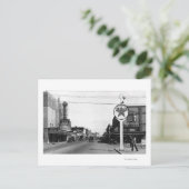 セントラリアWA通りシーンタウンビュー写真 ポストカード (スタンド正面)