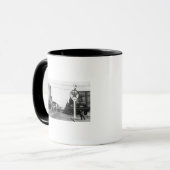 セントラリアWA通りシーンタウンビュー写真 マグカップ (正面左)