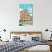 セントラリアWA – ホテルルイス – クラーク キャンバスプリント (インサイチュ (寝室))