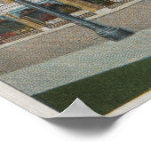 セントラリアWA – ホテルルイス – クラーク ポスター (角)