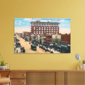 セントラルアベニューのイースタンビューグレート滝, MT キャンバスプリント (インサイチュ (リビング))