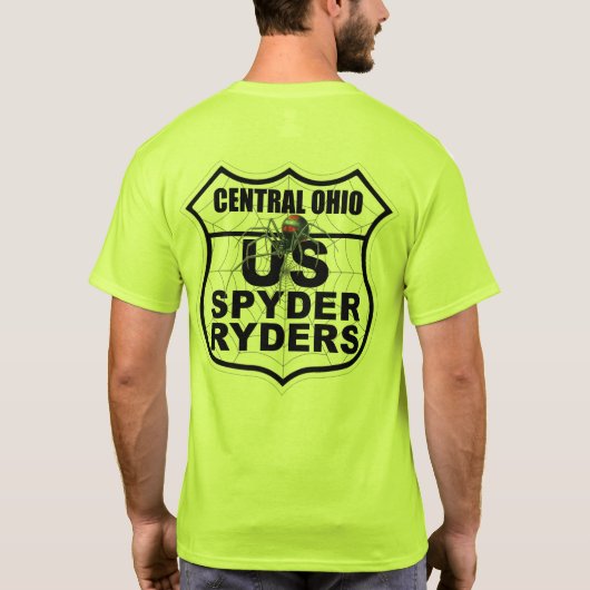 セントラルオハイオ支部 - ロゴ 両面転写 Tシャツ (裏面)
