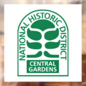 セントラルガーデンズウィンドウデカール ウィンドウサイン (シート2)