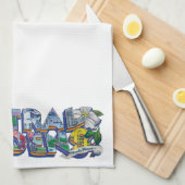 セントラルガーデンズムラルキッチンタオル キッチンタオル (四つ折り)