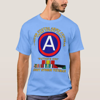 セントラルサードデザートストーム退役軍人 Tシャツ