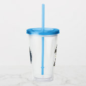 セントラルシティで最速のパパ – 速く、または最後に アクリルタンブラー (右)