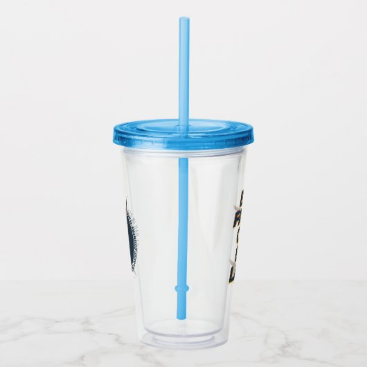 セントラルシティで最速のパパ – 速く、または最後に アクリルタンブラー (右)