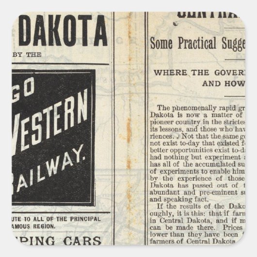 セントラルダコタ スクエアシール (正面)