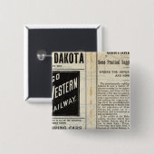 セントラルダコタ 缶バッジ (正面&裏面)