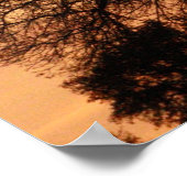 セントラルテキサス州サンセット ポスター (角)