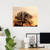 セントラルテキサス州サンセット ポスター (ホームオフィス)