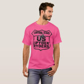 セントラルテキサス支部 - ロゴ透明 Tシャツ (正面フル)