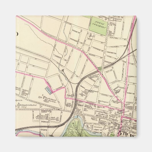 セントラルハートフォード マグネット (正面)