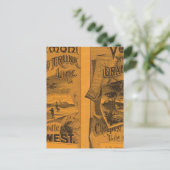 セントラルバーモント、グランドトランクライン ポストカード (スタンド正面)