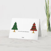 セントラルパークでの冬の楽しみ カード (裏面)