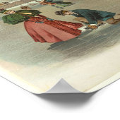 セントラルパークでの冬の楽しみ ポスター (角)