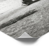 セントラルパークのそり， 1906.ヴィンテージ写真 ポスター (角)