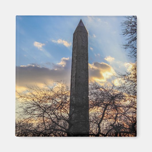 セントラルパークのクレオパトラの針/オベリスク マグネット (正面)