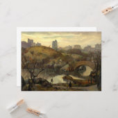 セントラルパークのシーン（ニューヨーク，アメリカ） カード (正面/裏面インサイチュ)