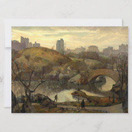 セントラルパークのシーン（ニューヨーク，アメリカ） カード