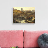 セントラルパークのシーン(ニューヨーク,アメリカ) キャンバスプリント (インサイチュ (リビング))