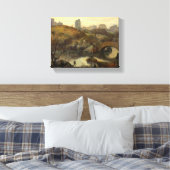 セントラルパークのシーン(ニューヨーク,アメリカ) キャンバスプリント (インサイチュ (寝室))