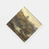 セントラルパークのシーン（ニューヨーク，アメリカ） スタンダードランチョンナプキン (角)