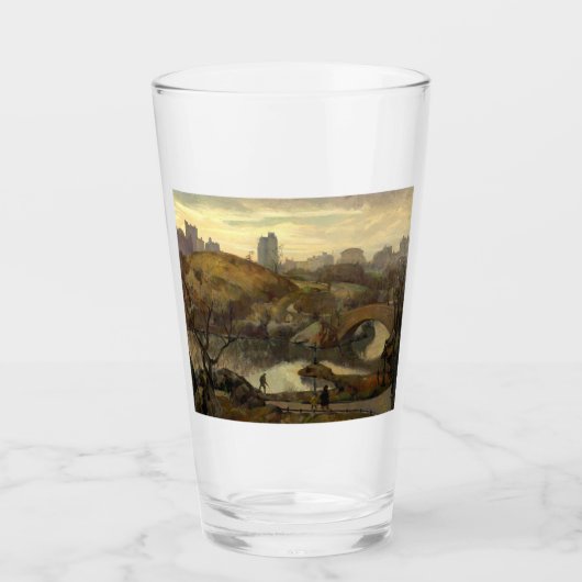 セントラルパークのシーン(ニューヨーク,アメリカ) タンブラーグラス (正面)