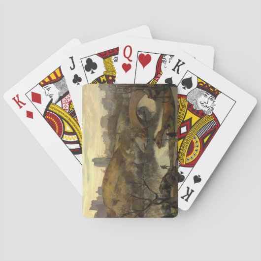 セントラルパークのシーン(ニューヨーク,アメリカ) トランプ (裏面)