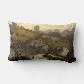 セントラルパークのシーン(ニューヨーク,アメリカ) ランバークッション (裏面)