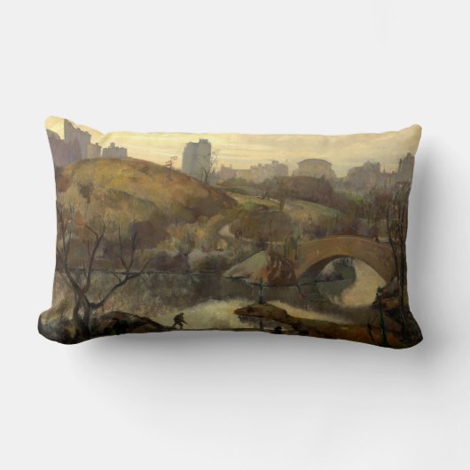 セントラルパークのシーン(ニューヨーク,アメリカ) ランバークッション (正面)