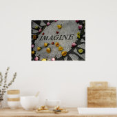 セントラルパークのストロベリーフィールド ポスター (キッチン)