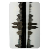 セントラルパークのニューヨークシティスカイライン マグネット (縦)