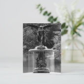 セントラルパークのベセスダ噴水写真 ポストカード (スタンド正面)