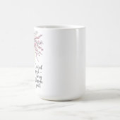 セントラルパークの桜並木の小道 コーヒーマグカップ (中央)