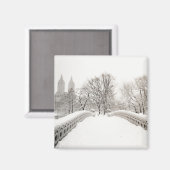 セントラルパークウィンターロマンス – ボウブリッジ マグネット (正面/裏面)