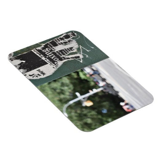 セントラルパークウエストNYCボクシングフライヤー写真 マグネット (右側)