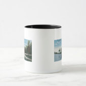 セントラルパークカジノの外部ビュー マグカップ (中央)