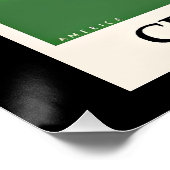 セントラルパークカラフルイラストレーション ポスター (コーナー)