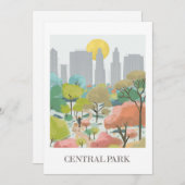 セントラルパークグリーティングカード シーズンカード (正面/裏面)